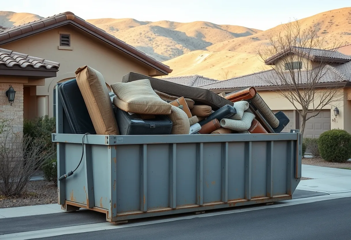Household Junk & Cleanout Dumpsters in Santa Clarita, CA